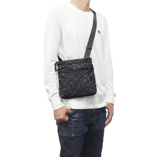 旧モデルセール！ ARMANI EXCHANGE A/X アルマーニエクスチェンジ バッグ メンズ ショルダーバッグ XM000854 AF13926 ブラック_1