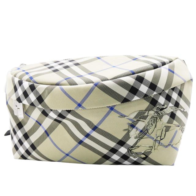 セールSS BURBERRY バーバリー バッグ メンズ ボディバッグ 8091781 1 / ML ESSENTIAL BELT BAG ライケングリーンベージュ