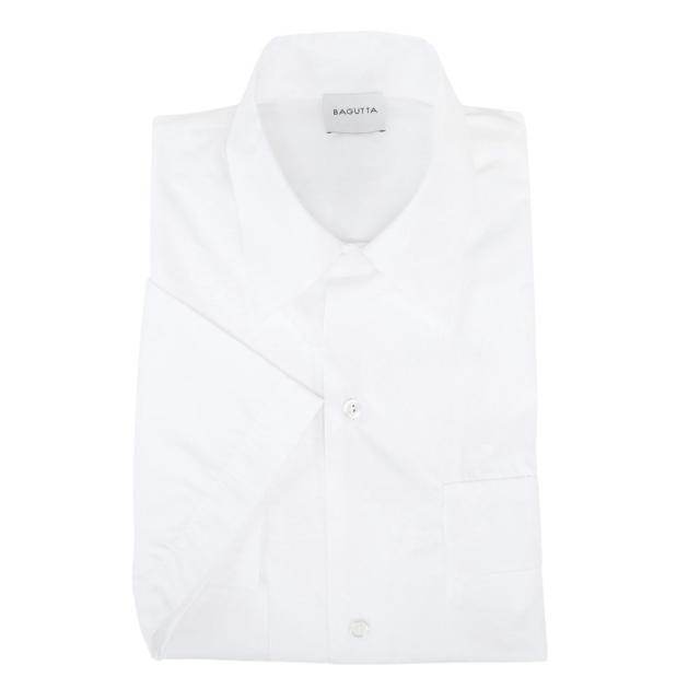 セールSS BAGUTTA バグッタ カジュアルシャツ メンズ コットン 綿100％ T099 / CARIM ホワイト