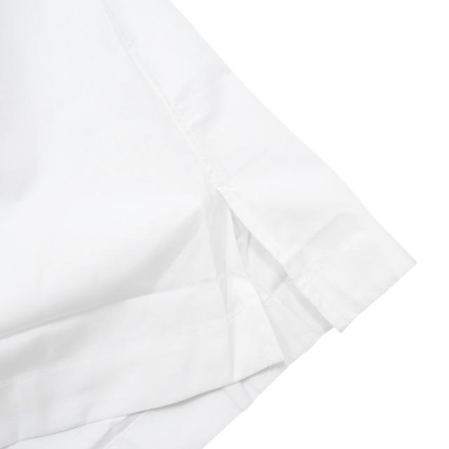 旧モデルセール！ BAGUTTA バグッタ ノーカラーシャツ メンズ コットン 綿100％ T099 / NOBU ホワイト_7