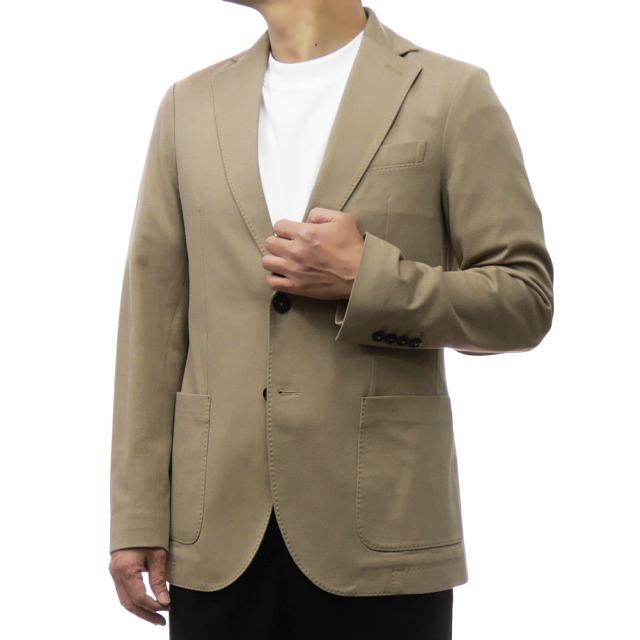 セールSS CIRCOLO1901 チルコロ1901 ジャケット メンズ シングル 2Bジャケット CN4660 ジャージージャケット ビジネス ブランド ベージュ