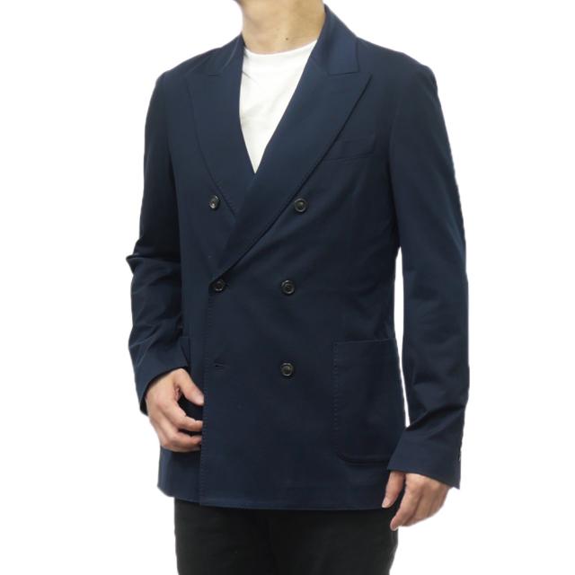 セールSS CIRCOLO1901 チルコロ1901 ジャケット メンズ ダブル 6B ジャケット CN4680 イージージャケット 羽織り アウター ブランド カジュアル きれいめ 上品 ビジネス 通勤 ネイビー