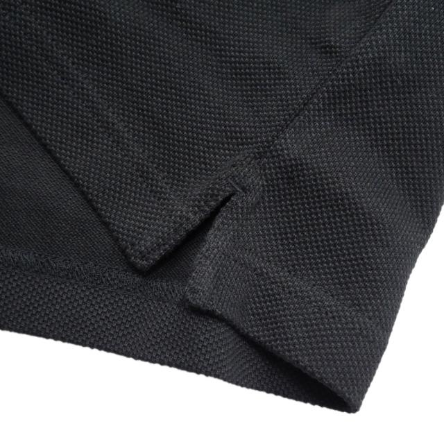 旧モデルセール！ CALVIN KLEIN JEANS カルバンクラインジーンズ ポロシャツ 半袖 メンズ 鹿の子 コットン 綿100％ J327040 ブラック_8