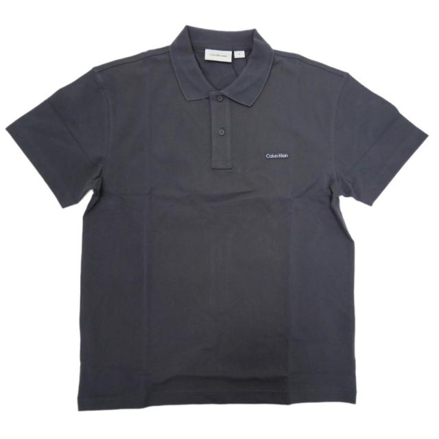 旧モデルセール！ CALVIN KLEIN JEANS カルバンクラインジーンズ ポロシャツ 半袖 メンズ 鹿の子 J327534 スモーキーグレー_4