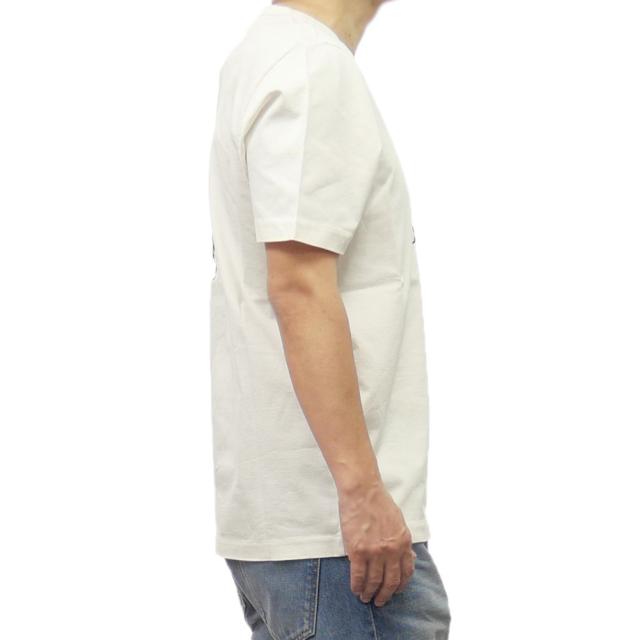 旧モデルセール！ C.P. COMPANY シーピーカンパニー Tシャツ メンズ 半袖 トップス クルーネック コットン 綿100％ 18CMTS106A 110301W オフホワイト_2