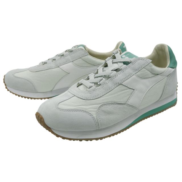セールSS DIADORA HERITAGE ディアドラ ヘリテージ メンズ スニーカー 靴 シューズ ローカット 181576 01 / EQUIPE CANVASSWEVO グリーン