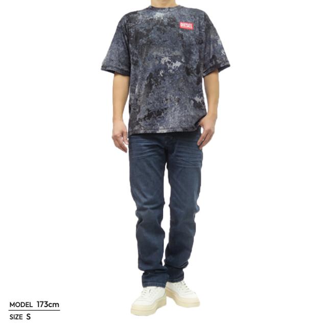 セールSS DIESEL ディーゼル Tシャツ メンズ 半袖 クルーネック
