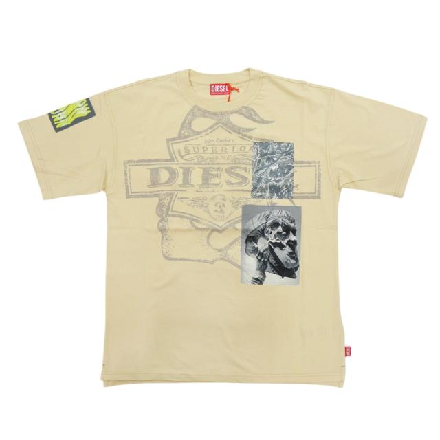 セールSS DIESEL ディーゼル Tシャツ メンズ 半袖 クルーネック