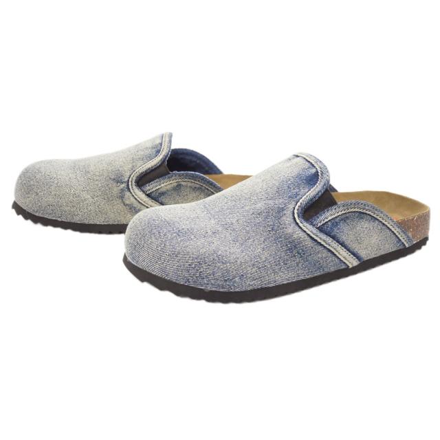セールSS DIESEL ディーゼル メンズ サンダル クロッグサンダル Y03537 P0585 / D-WOODSTOCK SLIP-ON ライトブルー
