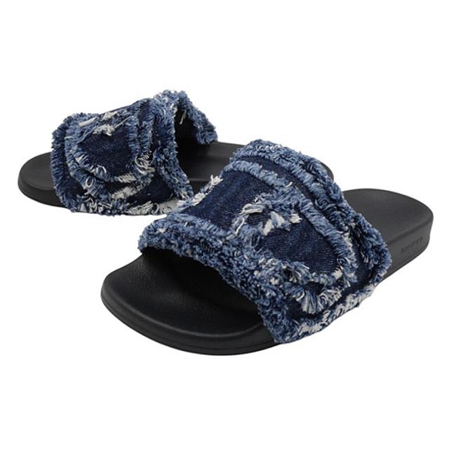 セールSS DIESEL ディーゼル サンダル レディース シャワーサンダル Y03347 P5254 / SA-SLIDE D DENIM ブルー