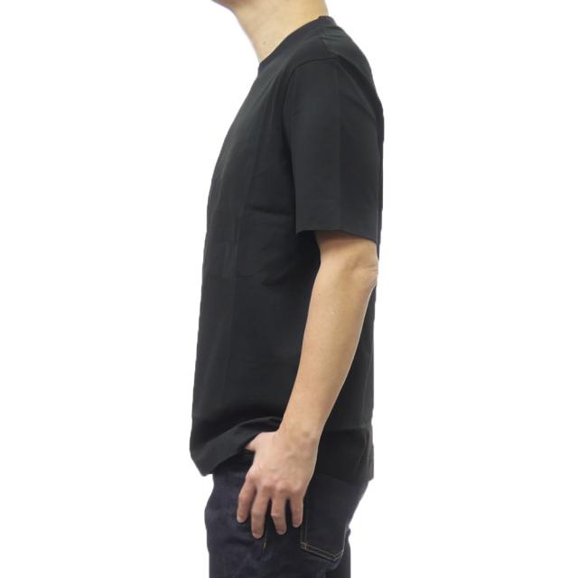 セールSS EMPORIO ARMANI エンポリオアルマーニ Tシャツ メンズ 半袖 クルーネック コットン 綿100％ EM000943 AF107620 ブラック セールSS EMPORIO ARMANI エンポリオアルマーニ Tシャツ メンズ 半袖