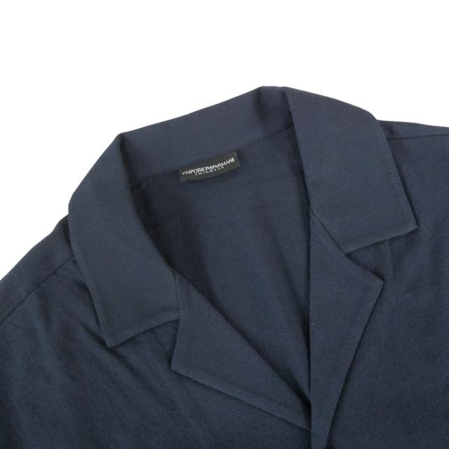 旧モデルセール！ EMPORIO ARMANI UNDERWEAR エンポリオアルマーニ アンダーウェア カジュアルシャツ メンズ コットン 綿100％ ビーチウェア EM000593 AF14107_5