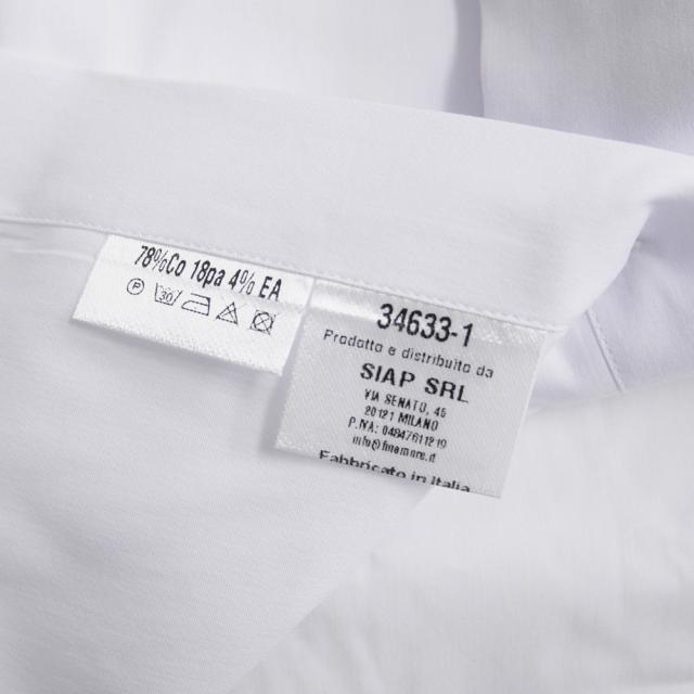 旧モデルセール！ FINAMORE フィナモレ カッタウェイシャツ メンズ MILANO 040030 C0643 / SIMONE ホワイト_9