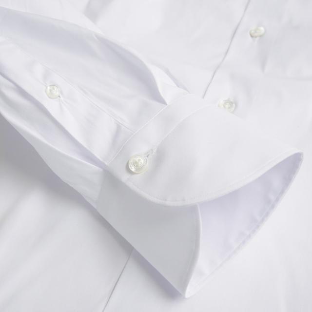 旧モデルセール！ FINAMORE フィナモレ カッタウェイシャツ メンズ MILANO 040030 C0643 / SIMONE ホワイト_6