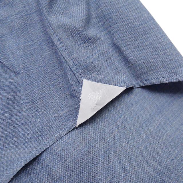 セールSS FINAMORE フィナモレ カジュアルシャツ メンズ コットン 綿