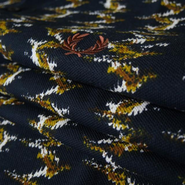 セールSS FRED PERRY フレッドペリー ポロシャツ 半袖 メンズ 鹿の子