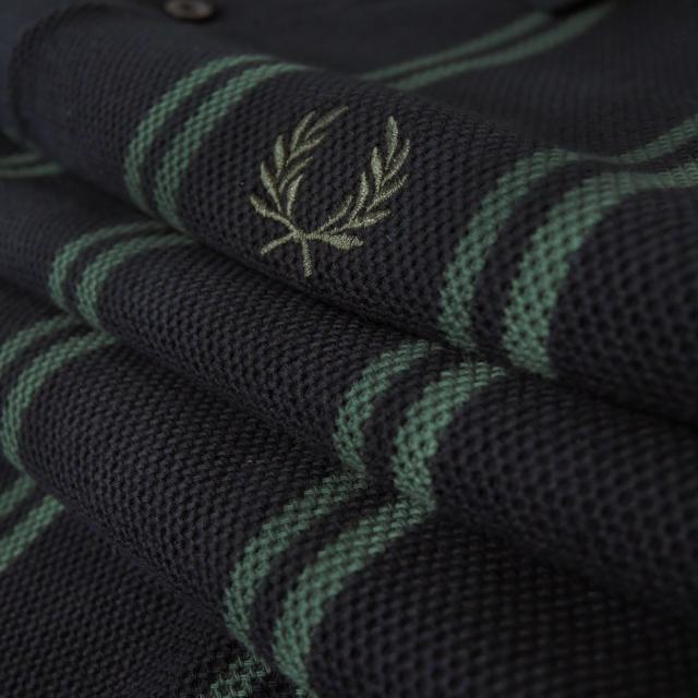 セールSS FRED PERRY フレッドペリー ポロシャツ 半袖 メンズ 鹿の子