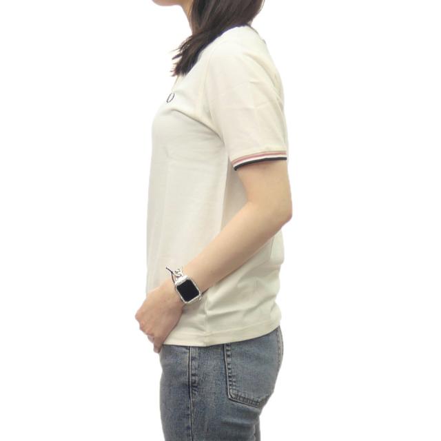 FRED PERRY フレッドペリー ポロシャツ 半袖 レディース G3600 / TWIN TIPPED FRED PERRY SHIRT ホワイト