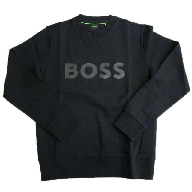 【29％OFF！】HUGO BOSS ヒューゴボス メンズトレーナー 50506119 10256713 / Salbo ブラック 定番人気商品の通販は