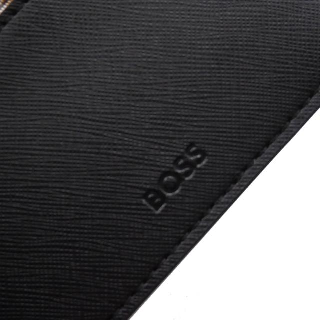 ヒューゴボス　マネークリップ　レザー HUGO BOSS ヒューゴボス 財布 メンズ マネークリップ 二つ折り