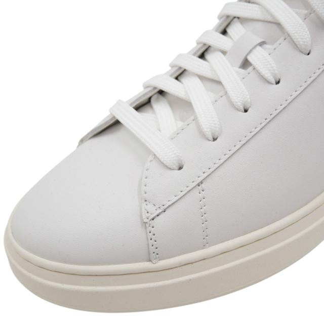 旧モデルセール！ HUGO BOSS ヒューゴボス メンズ スニーカー 靴 シューズ ローカット レザー 50536480 10214620 Kieran Tenn bu ホワイト