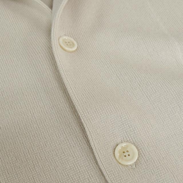旧モデルセール！ LARDINI ラルディーニ ジャケット メンズ コットン 綿100％ ニット ESLMML400 ES64012 ブランド カジュアル キレイめ 上品 グレージュ_7