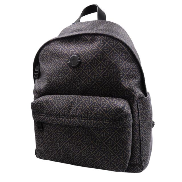 セールSS MONCLER モンクレール リュック メンズ バックパック 5A00009 M6257 / NEW PIERRICK ネイビー×ブラウン