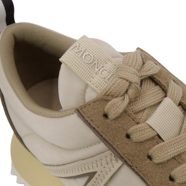 旧モデルセール！ MONCLER モンクレール メンズ スニーカー 靴 シューズ ローカット 4M00210 M4156 / PACEY ベージュ×ライトブラウン_3
