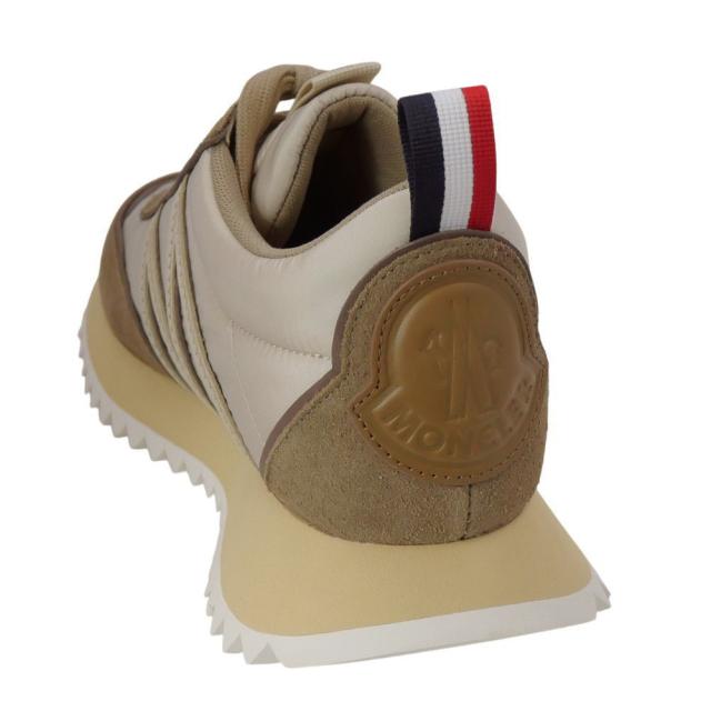 旧モデルセール！ MONCLER モンクレール メンズ スニーカー 靴 シューズ ローカット 4M00210 M4156 / PACEY ベージュ×ライトブラウン_5