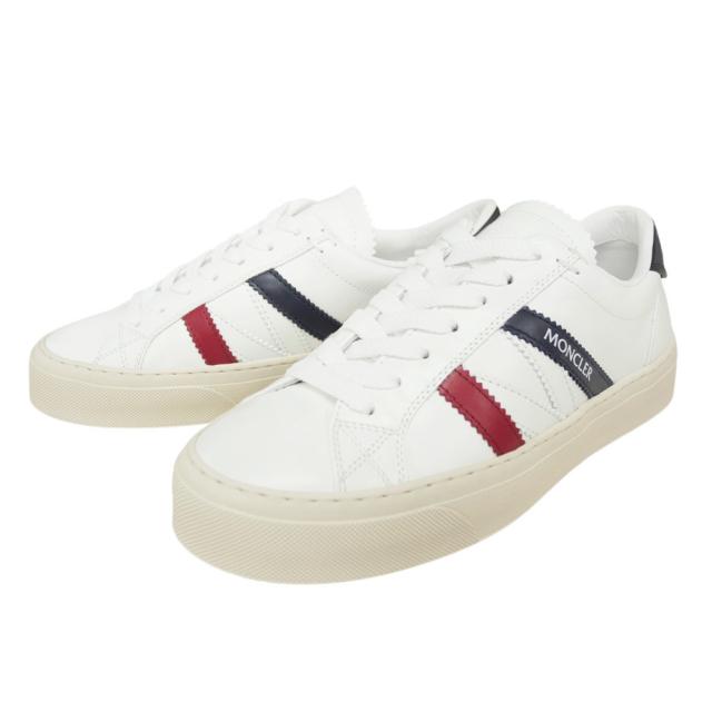 セールSS MONCLER モンクレール スニーカー レディース シューズ 靴 ローカット 4M00160 M4496 / MONACO2 ホワイト
