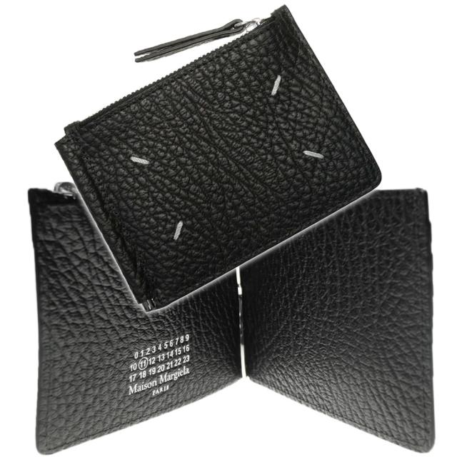 【23％OFF！】MAISON MARGIELA メゾンマルジェラ メンズマネークリップ（小銭入れ付き） SA1UI0022 P4455 ブラック 定番人気商品の通販は 46,200円