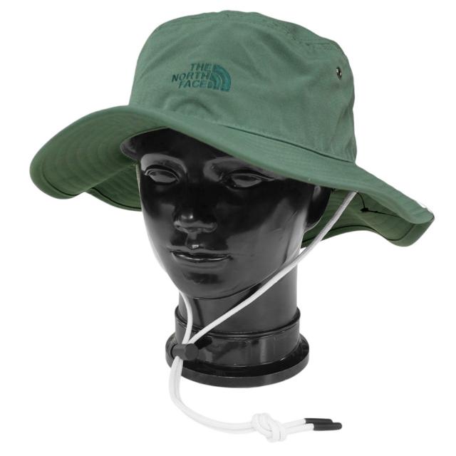 THE NORTH FACE ノースフェイス バケットハット メンズ レディース ユニセックス NF0A5FX3 RECYCLED 66 BRIMMER ブランド ロゴ 大きいサイス 深め グリーン