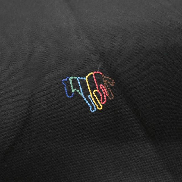 セールSS PAUL SMITH ポールスミス ポロシャツ 半袖 メンズ 鹿の子 M2R 151LE P21511 ブランド 無地 ワンポイント 刺繍 カジュアル スポーティ 大きいサイズ ブラック 敬老の日 プレゼント ギフト