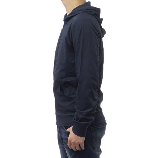 旧モデルセール！ PAUL SMITH ポールスミス パーカー メンズ ジップアップ コットン 綿100％ M1A 500M AU279B ダークネイビー 定番人気商品_2
