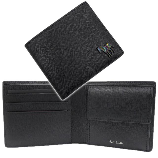 PAUL SMITH ポールスミス 財布 メンズ 二つ折り財布(小銭入れ PAUL SMITH ポールスミス 財布 メンズ 二つ折り財布(小銭入れ