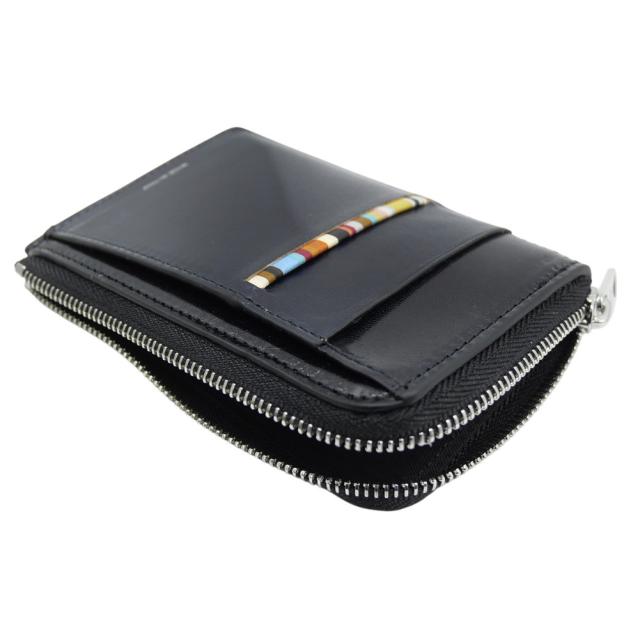 セールSS PAUL SMITH ポールスミス ケース メンズ カードケース M1A 8069 PCARDS ブラック×ネイビー セールSS PAUL SMITH ポールスミス コインケース メンズ カードケース