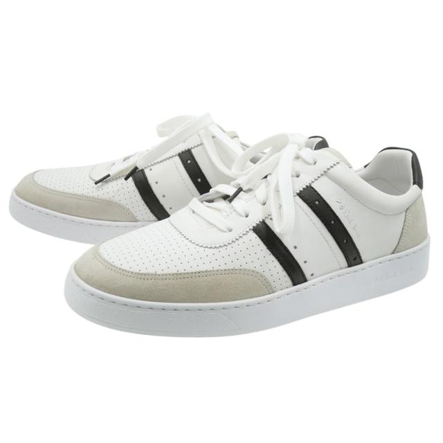 セールSS PS PAUL SMITH ポールスミス メンズ スニーカー 靴 シューズ ローカット M2S BCH01 PLEA BIRCH 本革 レザー ブランド ロゴ カジュアル スポーティ きれいめ ホワイト