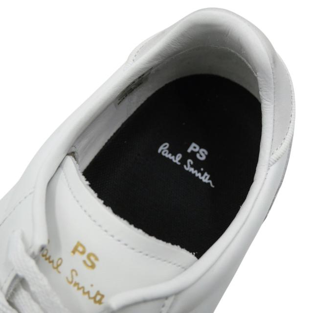 旧モデルセール！ PS PAUL SMITH ポールスミス メンズ スニーカー 靴 シューズ ローカット M2S DVR35 MMOLV DOVER 本革 レザー ブランド ロゴ カジュアル スポーティ ジム トレーニング きれいめ ホワイト 定番 人気商品