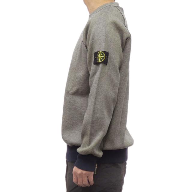 旧モデルセール！ STONE ISLAND ストーンアイランド セーター メンズ コットン 綿100％ ニットセーター 5100037 ネイビーブルー