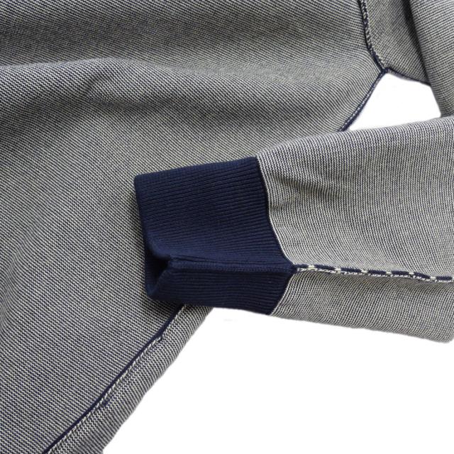 旧モデルセール！ STONE ISLAND ストーンアイランド セーター メンズ コットン 綿100％ ニットセーター 5100037 ネイビーブルー