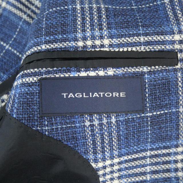 旧モデルセール！ TAGLIATORE タリアトーレ ジャケット メンズ シングル2Bジャケット 1SMC22K C90056W ブルー系_12