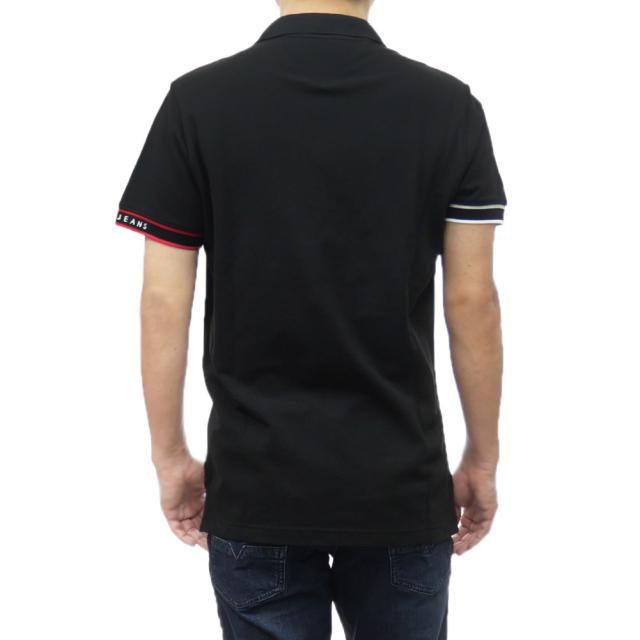 旧モデルセール！ TOMMY JEANS トミージーンズ トミーヒルフィガー ポロシャツ 半袖 メンズ 鹿の子 コットン 綿100％ DM21306 ブラック_3