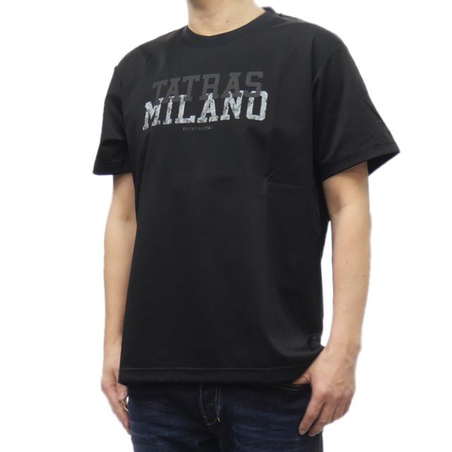タトラスTシャツ Lサイズ TATRAS Tシャツ SELO / (セロ) ブラック