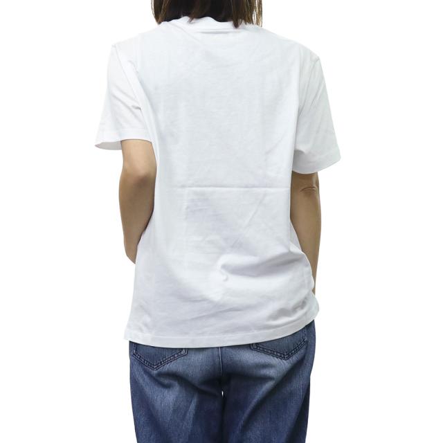 AMI PARIS アミパリス Tシャツ レディース トップス クルーネックTシャツ 半袖 綿100％ BFUTS035.724 ホワイト 定番人気商品_3