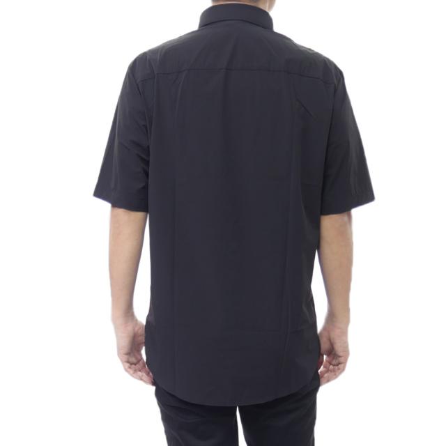 ARMANI EXCHANGE A/X アルマーニエクスチェンジ メンズ ドレスシャツ 半袖 XM001566 AF19193 ブラック 2026春夏新作_3