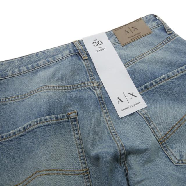 ARMANI EXCHANGE A/X アルマーニエクスチェンジ パンツ メンズ ジーンズ デニム XM000076 AF24014 ブルー 2026春夏新作_9