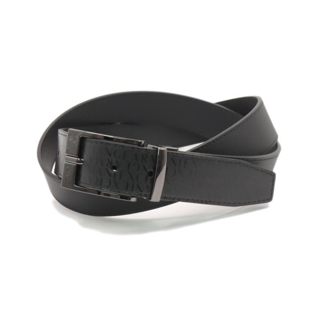 ARMANI EXCHANGE A/X アルマーニエクスチェンジ ベルト メンズ リバーシブルベルト XM000288 AF11935 ブラック 2026春夏新作