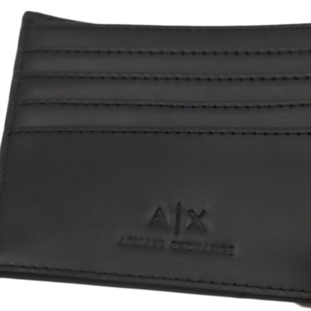 ARMANI EXCHANGE A/X アルマーニエクスチェンジ 財布 メンズ 二つ折り財布 小銭入れ付き XM000167 AF11935 ブラック 2026春夏新作_4