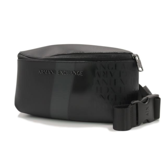 ARMANI EXCHANGE A/X アルマーニエクスチェンジ バッグ メンズ ボディバッグ XM000165 AF11935 ブラック 2026春夏新作