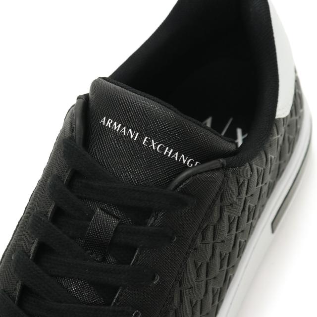 ARMANI EXCHANGE A/X アルマーニエクスチェンジ スニーカー メンズ ローカットスニーカー シューズ 靴 XM000140 AF11916 ブラック 2026春夏新作